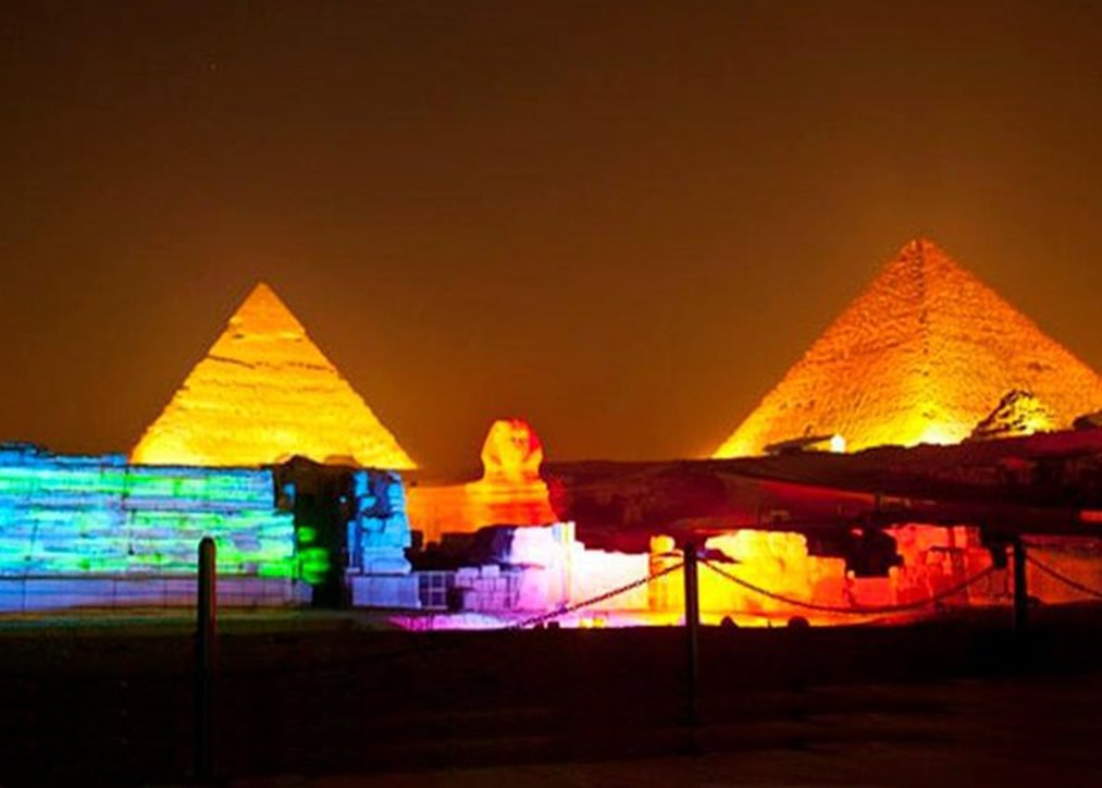 8. Sound & Light Show at Giza Pyramids
